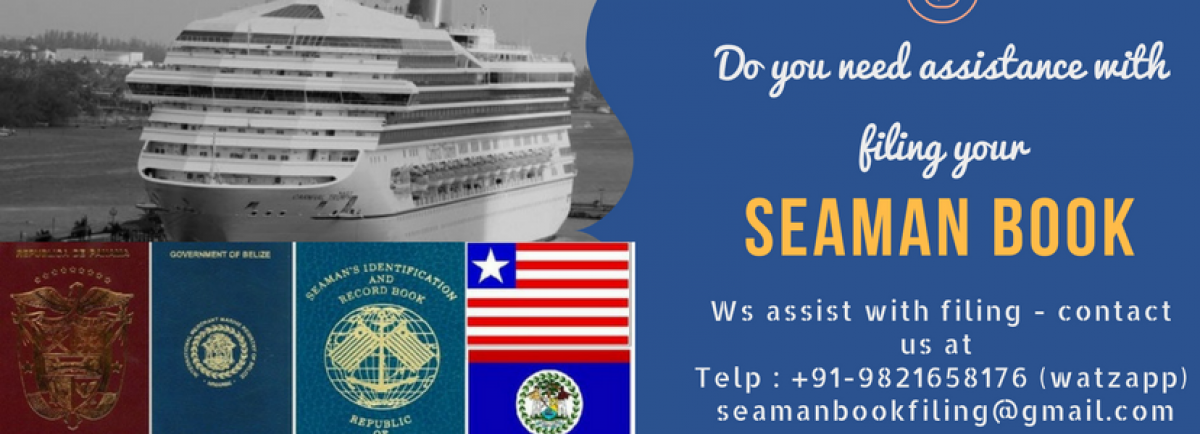 How to apply for a Seamans book or cdc from India